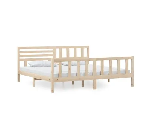 Gultas Rāmis, Masīvkoks, 200X200 Cm Vidaxl