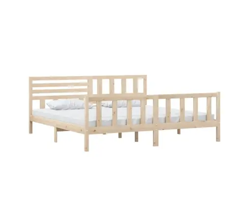 Gultas Rāmis, Masīvkoks, 200X200 Cm Vidaxl