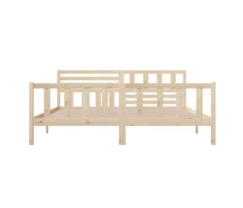 Gultas Rāmis, Masīvkoks, 200X200 Cm Vidaxl