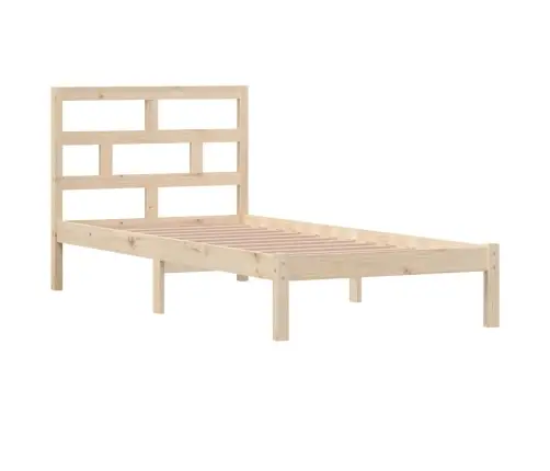 Gultas Rāmis, Priedes Masīvkoks, 90X200 Cm Vidaxl