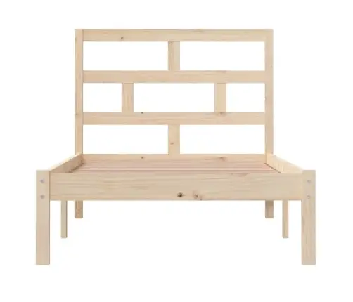 Voodiraam, Täismännipuit, 100 X 200 Cm