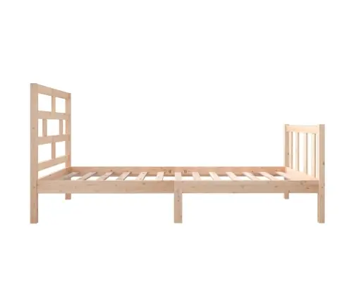 Gultas Rāmis, Priedes Masīvkoks, 90X200 Cm Vidaxl