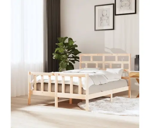 Lovos Rėmas, 120X200cm Pušies Medienos Masyvas