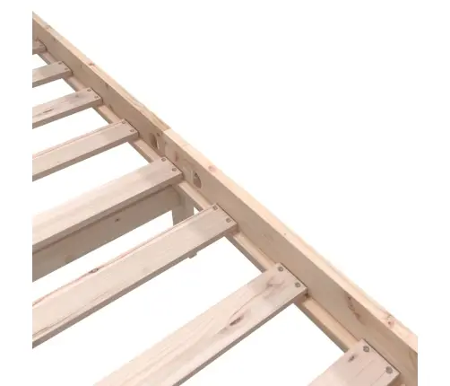 Gultas Rāmis, Priedes Masīvkoks, 160X200 Cm Vidaxl