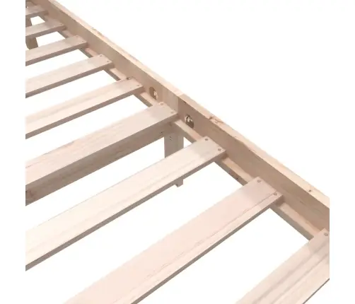 Gultas Rāmis, Priedes Masīvkoks, 180X200 Cm, Divvietīgs Vidaxl