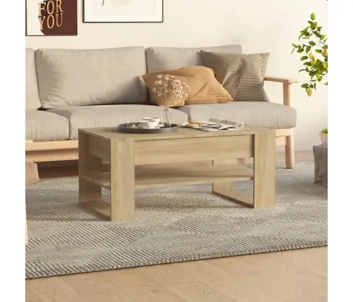 Kohvilaud, Sonoma Tamm, 102X55X45 cm Tehispuit