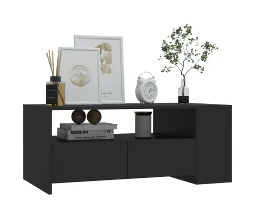 Kohvilaud, Must, 102 X 55 X 42 cm Tehispuit