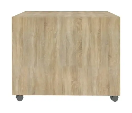 Kafijas Galdiņš, Ozola Krāsa, 55X55X40 Cm, Inženierijas Koks Vidaxl