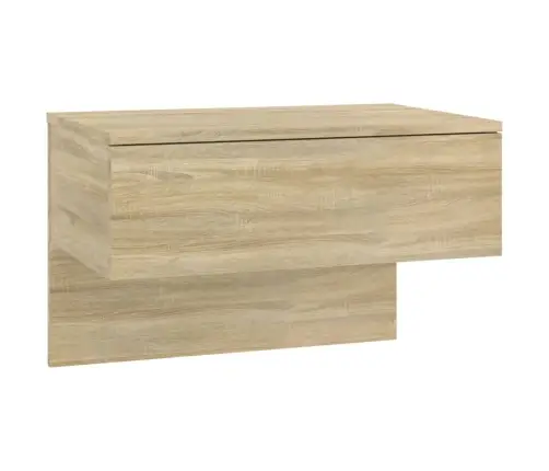 Sienas Naktsskapīši, 2 Gab., Ozolkoka Krāsa Vidaxl