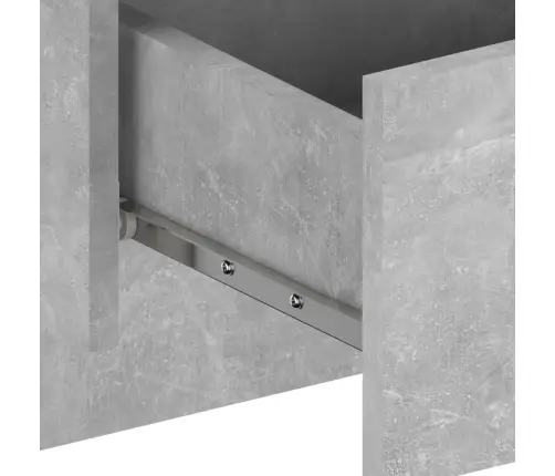 Sienas Naktsskapīši, 2 Gab., Betona Pelēki Vidaxl