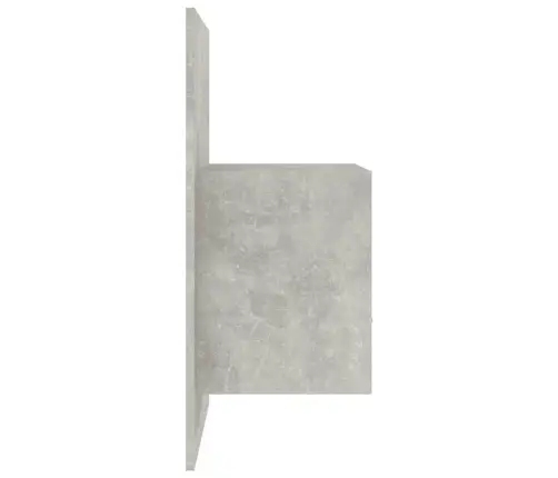 Sienas Naktsskapītis, Betona Pelēks Vidaxl