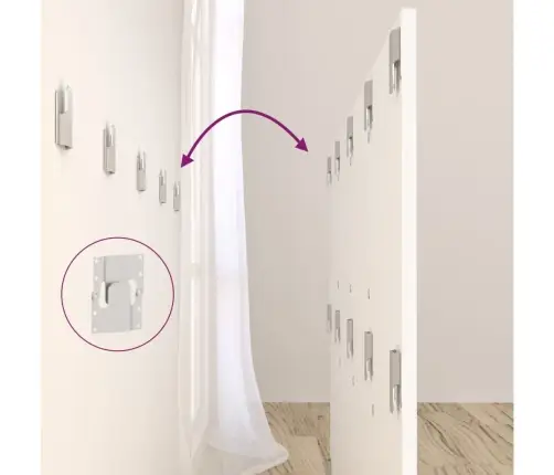 Gultas Galvgalis, Balts, 160X1,5X80 Cm, Inženierijas Koks Vidaxl