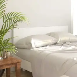 Voodipeats, Valge, 160 X 1,5 X 80 cm Tehispuit