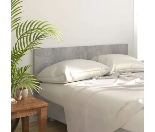 Lovos Galvūgalis, Betono Pilkas, 160X1,5X80cm Apdirbta Mediena