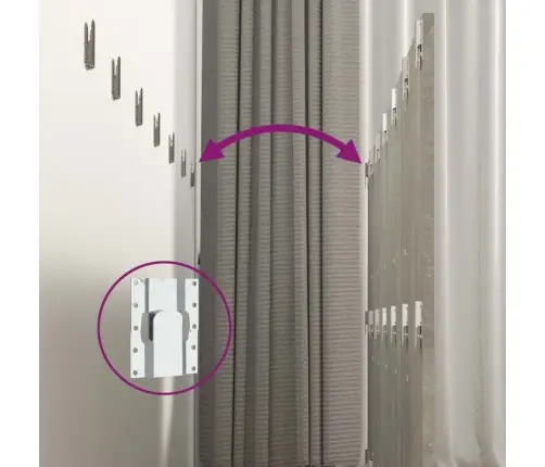 Sieninis Galvūgalis, Betono Pilkas, 240X1,5X80cm Mediena