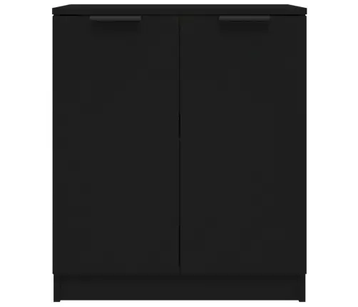 Kumode, Melna, 60X30X70 Cm, Inženierijas Koks Vidaxl