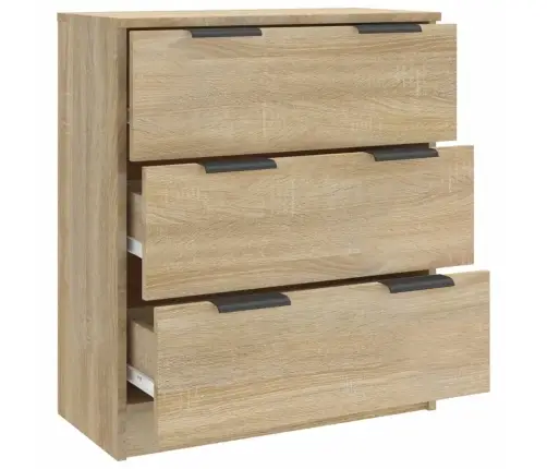 Kumode, Ozolkoka Krāsa, 60X30X70 Cm, Inženierijas Koks Vidaxl