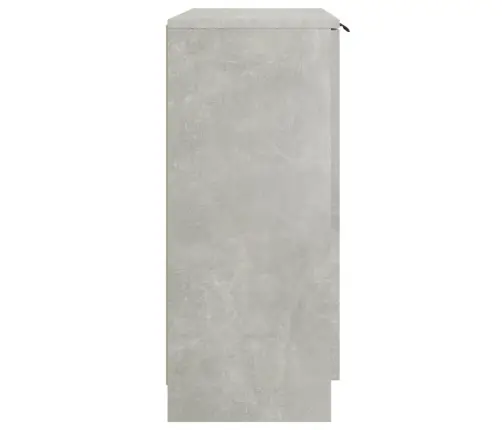 Kumode, Betona Pelēka, 60X30X70 Cm, Inženierijas Koks Vidaxl