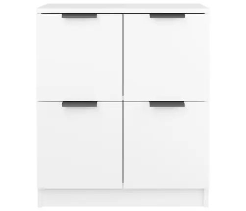 Puhvetkapp Valge 60X30X70 cm Tehispuit