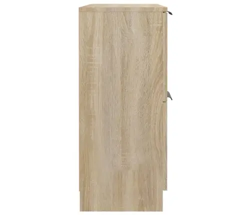 Kumode, Ozolkoka Krāsa, 60X30X70 Cm, Inženierijas Koks Vidaxl