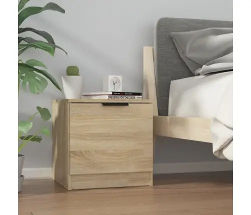 Naktsskapīši, 2 Gab., Ozolkoka Krāsa, 40X39X40 Cm Vidaxl