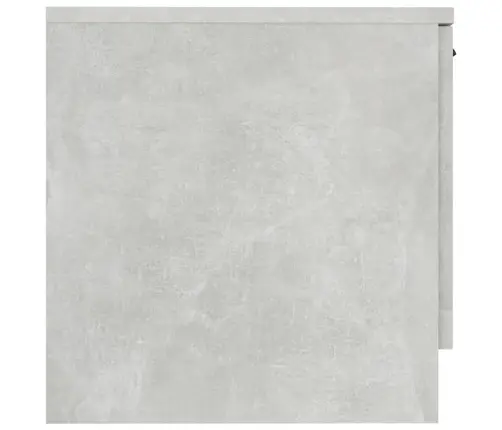 Naktsskapīši, 2 Gab., Betona Pelēki, 40X39X40 Cm Vidaxl