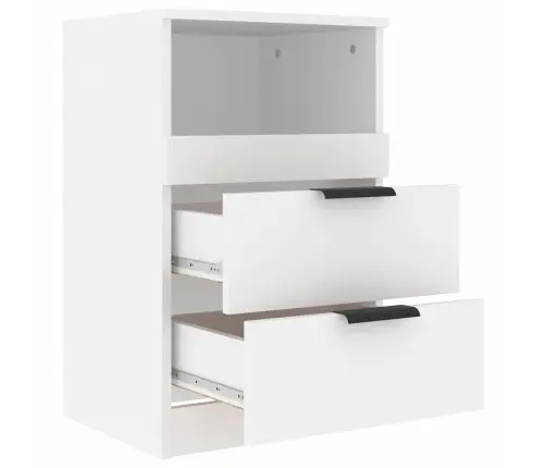 Naktsskapītis, Balts, Inženierijas Koks Vidaxl