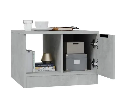 Kohvilaud, Betoonhall, 50X50X36 cm Tehispuit Kohvilaud, Betoonhall, 50X50X36 cm Tehispuit