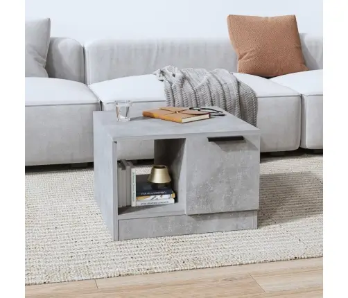 Kohvilaud, Betoonhall, 50X50X36 cm Tehispuit Kohvilaud, Betoonhall, 50X50X36 cm Tehispuit