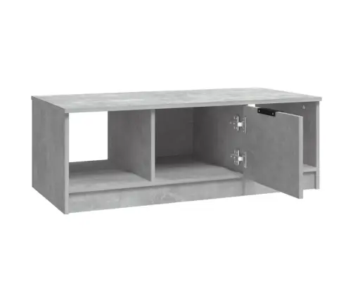 Kavos Staliukas, Betono Pilkas, 102X50X36cm Apdirbta Mediena Kavos Staliukas, Betono Pilkas, 102X50X36cm Apdirbta Mediena