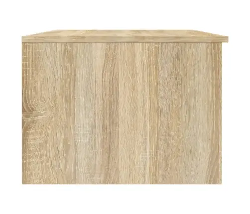 Kafijas Galdiņš, Balts, Ozola, 102X50X36 Cm, Inženierijas Koks Vidaxl