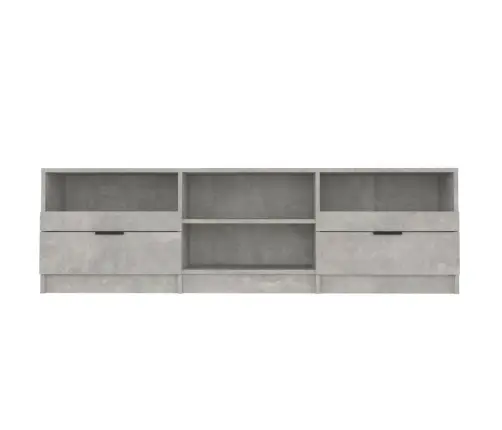 Televizoriaus Spintelė, Pilka, 150X33,5X45cm Apdirbta Mediena