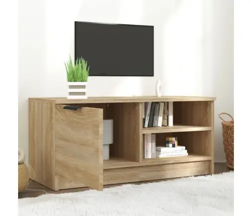 Tv Skapītis, Ozolkoka Krāsa, 80X35X36,5 Cm, Inženierijas Koks Vidaxl