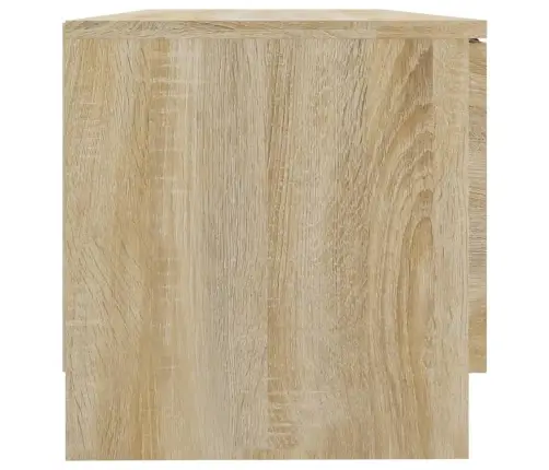 Tv Skapītis, Ozolkoka Krāsa, 80X35X36,5 Cm, Inženierijas Koks Vidaxl