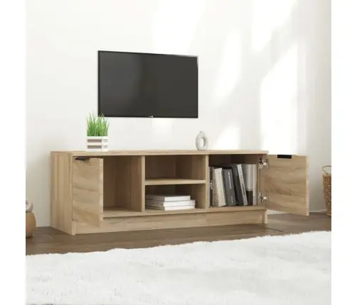 Tv Skapītis, Ozolkoka Krāsa, 102X35X36,5 Cm, Inženierijas Koks Vidaxl