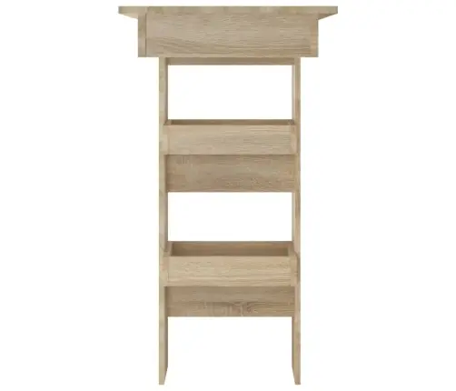 Sienas Bāra Galds, Ozolkoka, 102X45X103,5 Cm, Inženierijas Koks Vidaxl