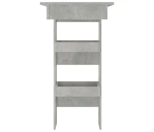 Kohvilaud, Betoonhall, 102X45X103,5 cm Tehispuit