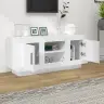 Tv Skapītis, Balts, 102X35X45 Cm, Inženierijas Koks Vidaxl