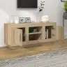 Tv Skapītis, Ozolkoka Krāsa, 102X35X45 Cm, Inženierijas Koks Vidaxl