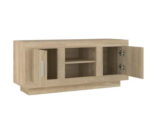 Tv Skapītis, Ozolkoka Krāsa, 102X35X45 Cm, Inženierijas Koks Vidaxl