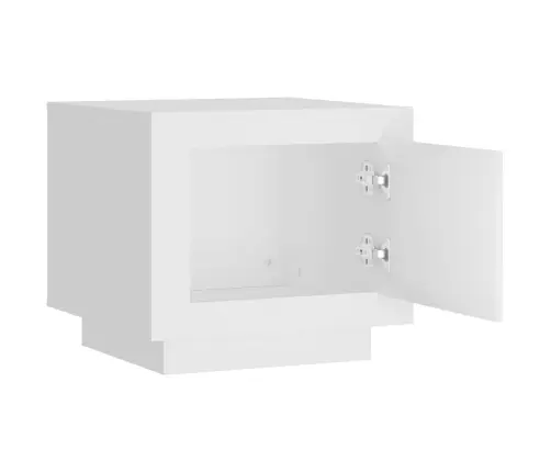 Kavos Staliukas, Baltas, 51X50X45cm Apdirbta Mediena