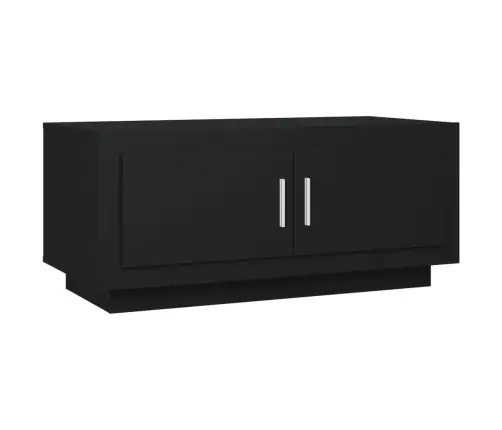 Kavos Staliukas, Juodas, 102X50X45cm Apdirbta Mediena