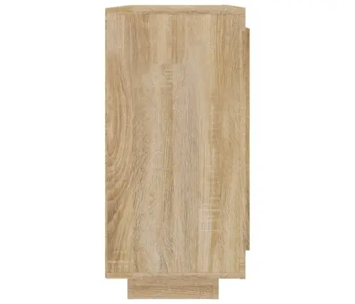 Šoninė Spintelė, Ąžuolo Spalvos, 92X35X75cm Apdirbta Mediena