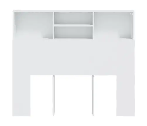 Galvūgalis-Spintelė, Baltos Spalvos, 120X19X103,5Cm