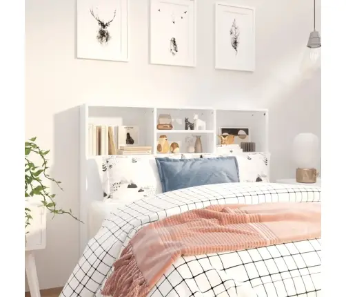 Galvūgalis-Spintelė, Baltos Spalvos, 120X19X103,5Cm