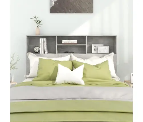 Galvūgalis-Spintelė, Betono Pilkos Spalvos, 140X19X103,5Cm