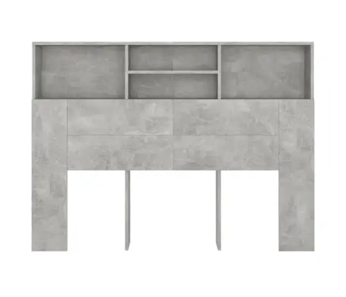 Galvūgalis-Spintelė, Betono Pilkos Spalvos, 140X19X103,5Cm