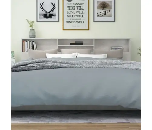 Voodipeatsi Kapp, Betoonhall, 220 X 19 X 103,5 Cm