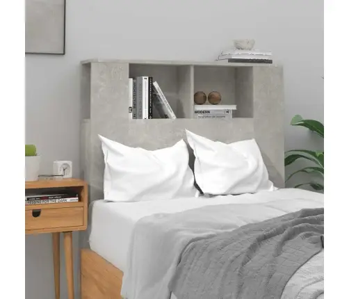 Galvūgalis-Spintelė, Betono Pilkos Spalvos, 100X18,5X102,5Cm