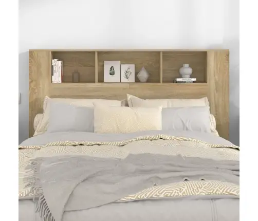 Voodipeatsi Kapp, Sonoma Tamm, 160 X 18,5 X 104,5 Cm